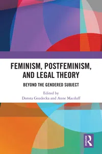 Feminism, Postfeminism and Legal Theory_cover