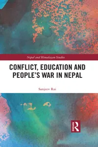 Conflict, Education and People's War in Nepal_cover