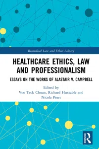 Healthcare Ethics, Law and Professionalism_cover