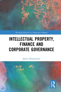 Intellectual Property, Finance and Corporate Governance_cover