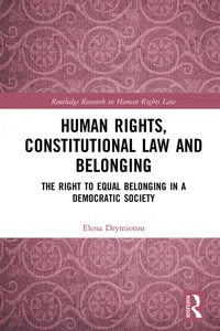 Human Rights, Constitutional Law and Belonging_cover