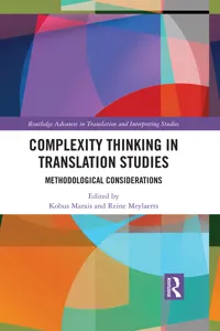 Complexity Thinking in Translation Studies_cover