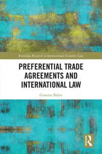 Preferential Trade Agreements and International Law_cover