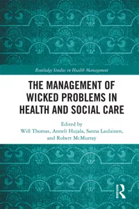 The Management of Wicked Problems in Health and Social Care_cover