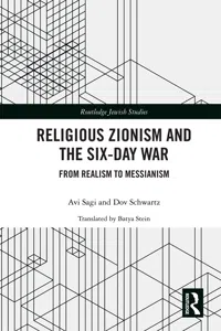 Religious Zionism and the Six Day War_cover