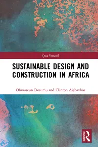 Sustainable Design and Construction in Africa_cover