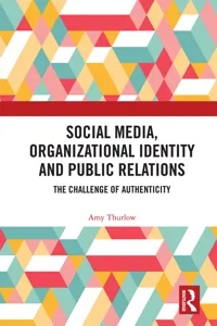 Social Media, Organizational Identity and Public Relations_cover