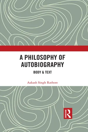 A Philosophy of Autobiography