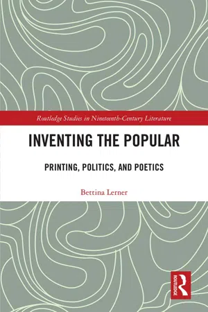 Inventing the Popular