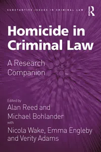 Homicide in Criminal Law_cover