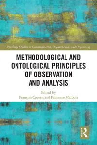 Methodological and Ontological Principles of Observation and Analysis_cover