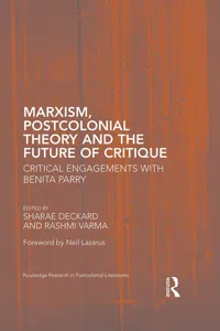 Marxism, Postcolonial Theory, and the Future of Critique_cover