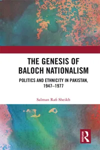 The Genesis of Baloch Nationalism_cover