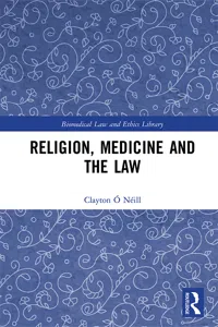 Religion, Medicine and the Law_cover