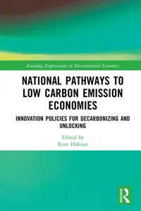 National Pathways to Low Carbon Emission Economies_cover