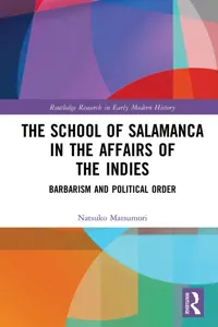 The School of Salamanca in the Affairs of the Indies_cover