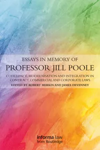 Essays in Memory of Professor Jill Poole_cover