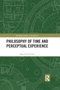 Philosophy of Time and Perceptual Experience_cover