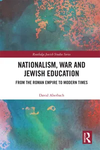 Nationalism, War and Jewish Education_cover