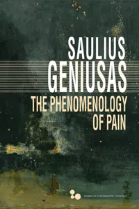 The Phenomenology of Pain_cover