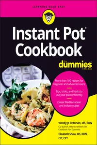 Instant Pot Cookbook For Dummies_cover