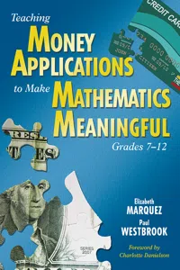 Teaching Money Applications to Make Mathematics Meaningful, Grades 7-12_cover