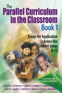 The Parallel Curriculum in the Classroom, Book 1_cover