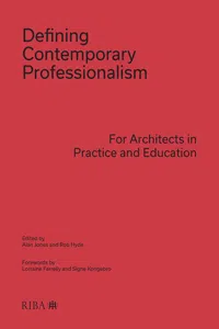 Defining Contemporary Professionalism_cover