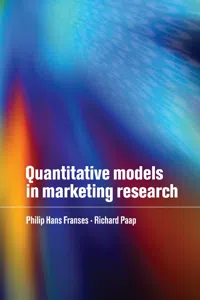 Quantitative Models in Marketing Research_cover