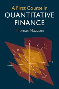 A First Course in Quantitative Finance_cover