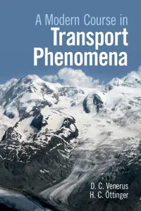 A Modern Course in Transport Phenomena_cover