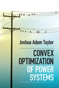 Convex Optimization of Power Systems_cover