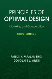 Principles of Optimal Design_cover