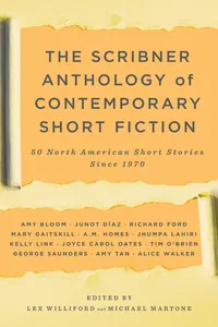 The Scribner Anthology of Contemporary Short Fiction_cover