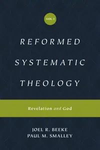 Reformed Systematic Theology, Volume 1_cover