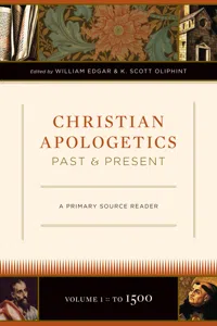 Christian Apologetics Past and Present_cover