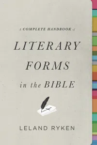 A Complete Handbook of Literary Forms in the Bible_cover