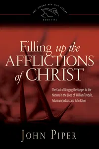 Filling Up the Afflictions of Christ_cover