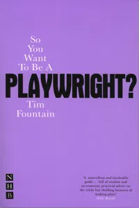 So You Want To Be A Playwright?_cover