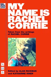 My Name is Rachel Corrie_cover