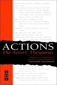 Actions: The Actors' Thesaurus_cover