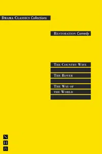Restoration Comedy: Three Plays_cover