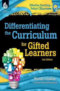 Differentiating the Curriculum for Gifted Learners_cover