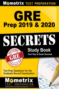 GRE Prep 2019 & 2020: GRE Secrets Study Book & Test Prep Questions for the Graduate Record Examination_cover