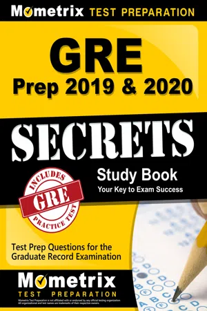 GRE Prep 2019 & 2020: GRE Secrets Study Book & Test Prep Questions for the Graduate Record Examination