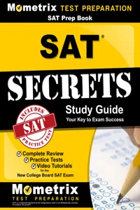 SAT Prep Book: SAT Secrets Study Guide_cover