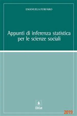 Appunti di inferenza statistica per le scienze sociali