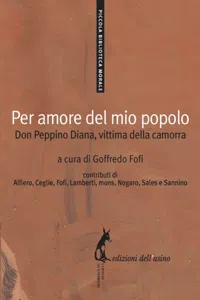 Per amore del mio popolo_cover