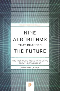 Nine Algorithms That Changed the Future_cover