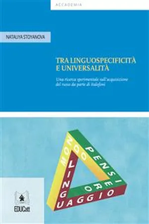 Tra Linguospecificita e universalita